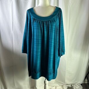 JMS‎ women’s turquoise/blue top (4x)